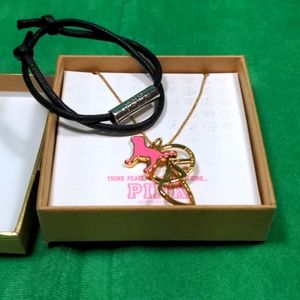 Victoria Secret Pink Peace and Love Jewelry Set
